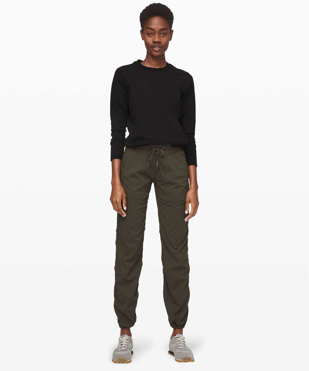 Lululemon Dance Studio Pant III *Unlined - Dark Olive (First Release) - lulu  fanatics