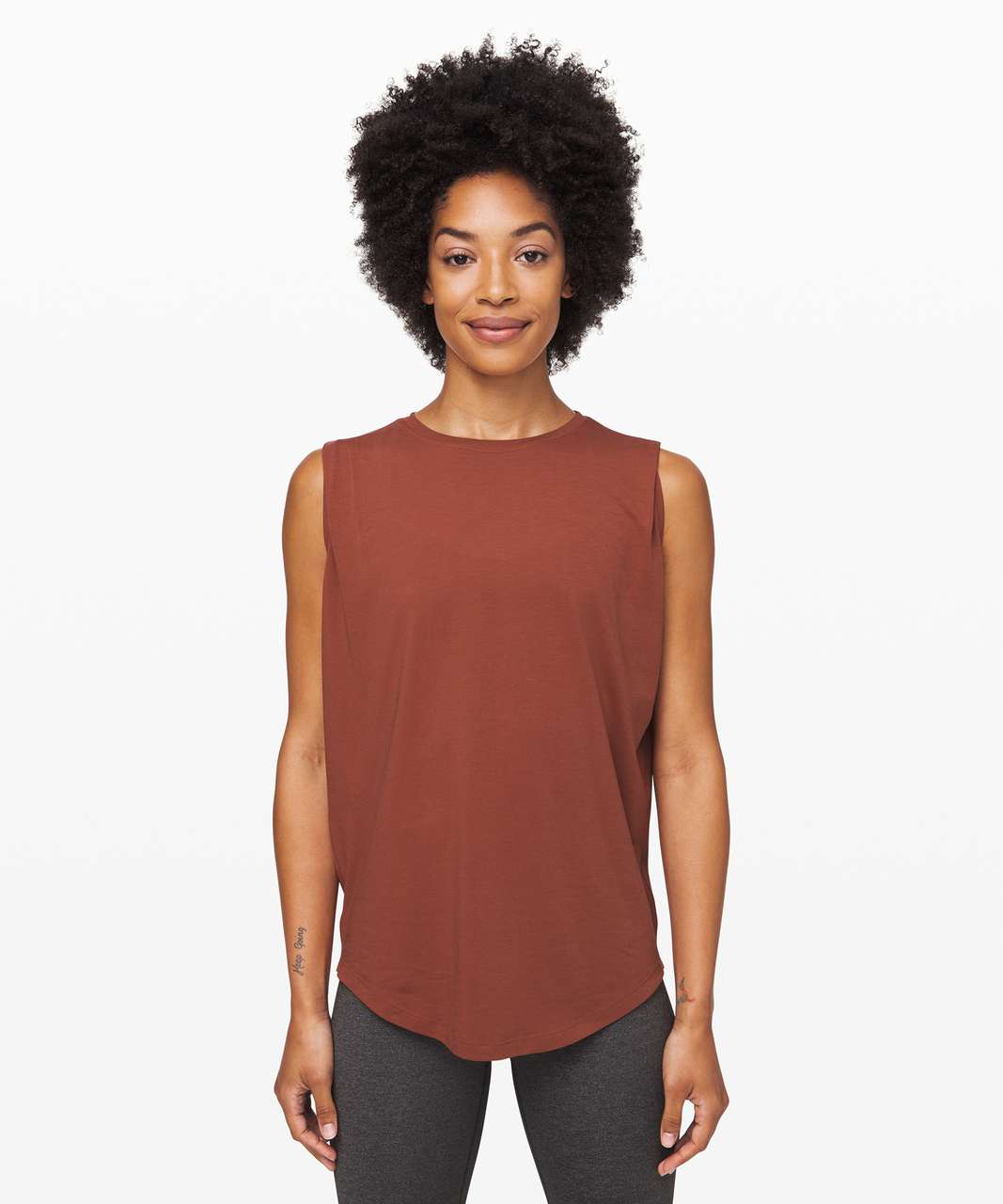 Lululemon Brunswick Muscle Tank - Rustic Clay