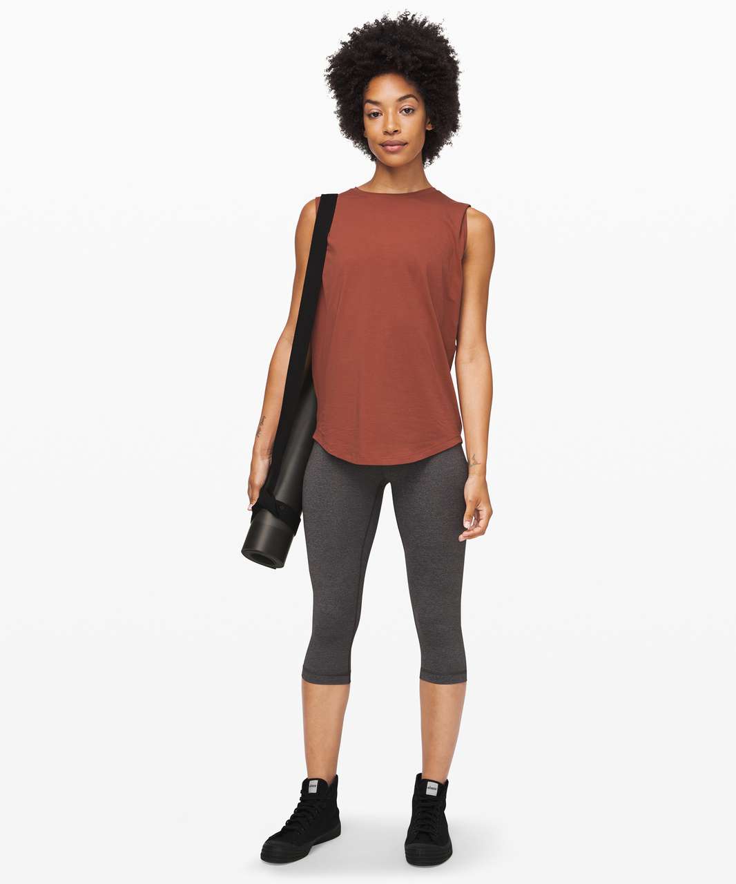 Lululemon Brunswick Muscle Tank - Rustic Clay