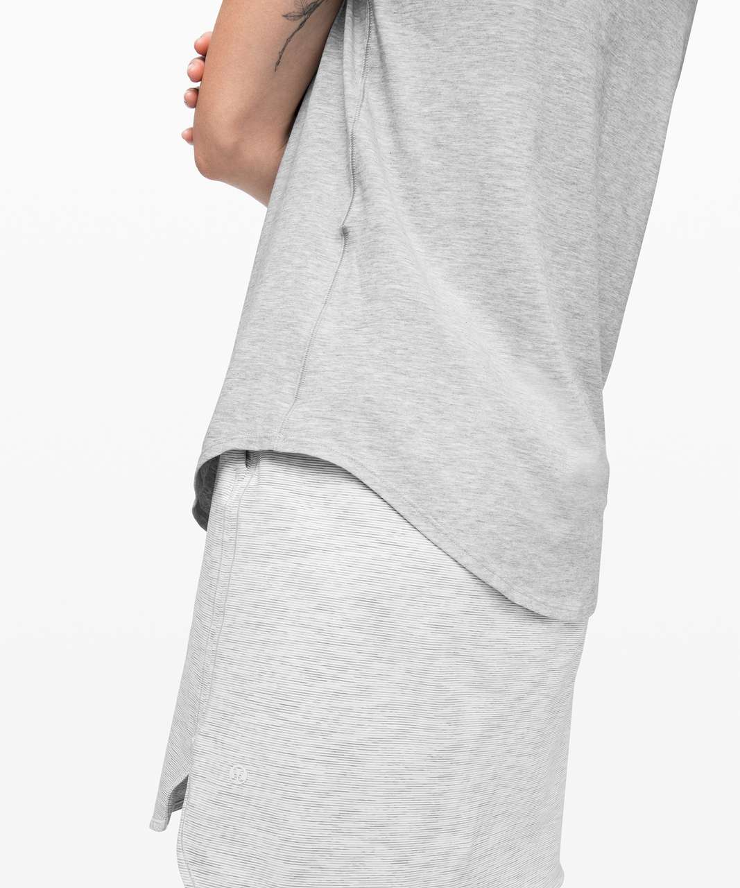 Lululemon Love Crew III - Heathered Core Light Grey