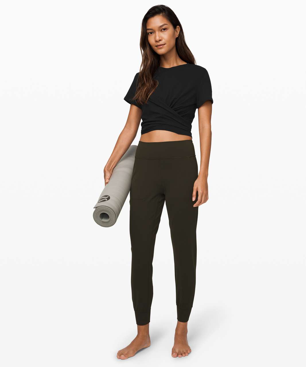 Lululemon Time To Restore Short Sleeve - Black