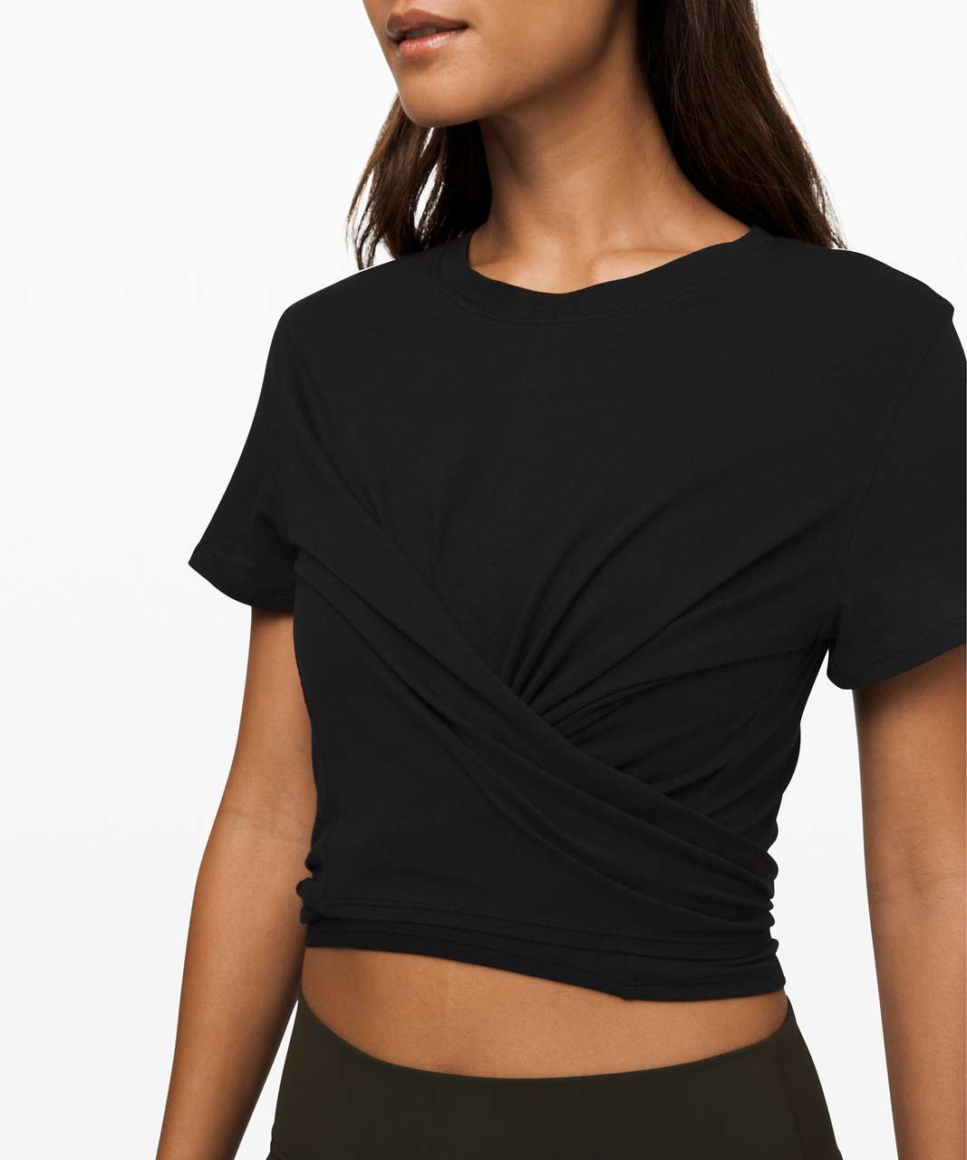 Lululemon Time To Restore Short Sleeve - Black