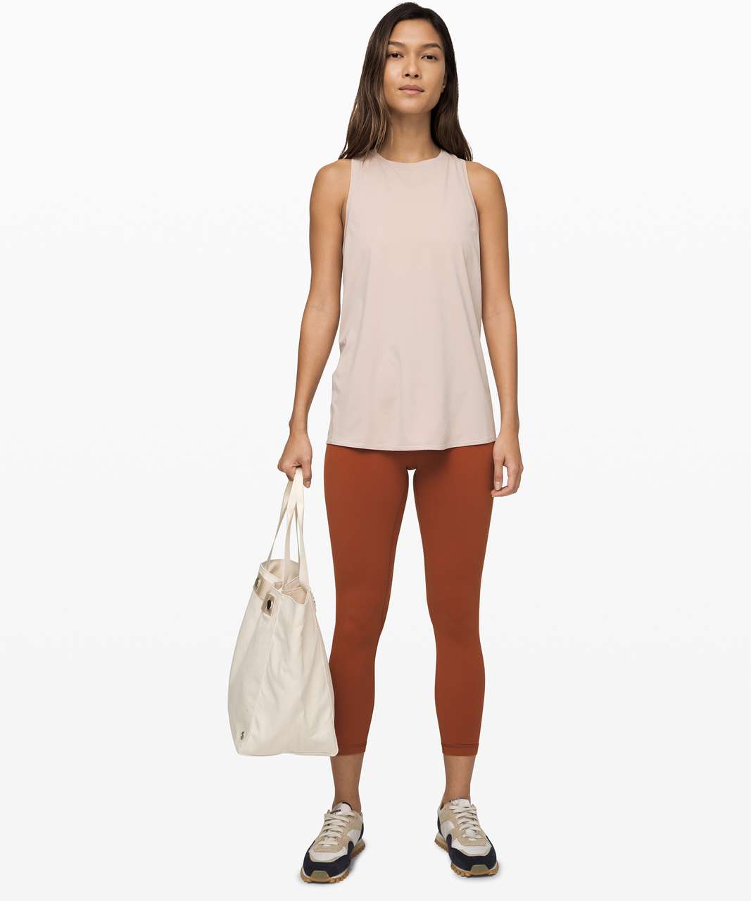 Lululemon All Tied Up Tank *No-stink Zinc - Pink Bliss