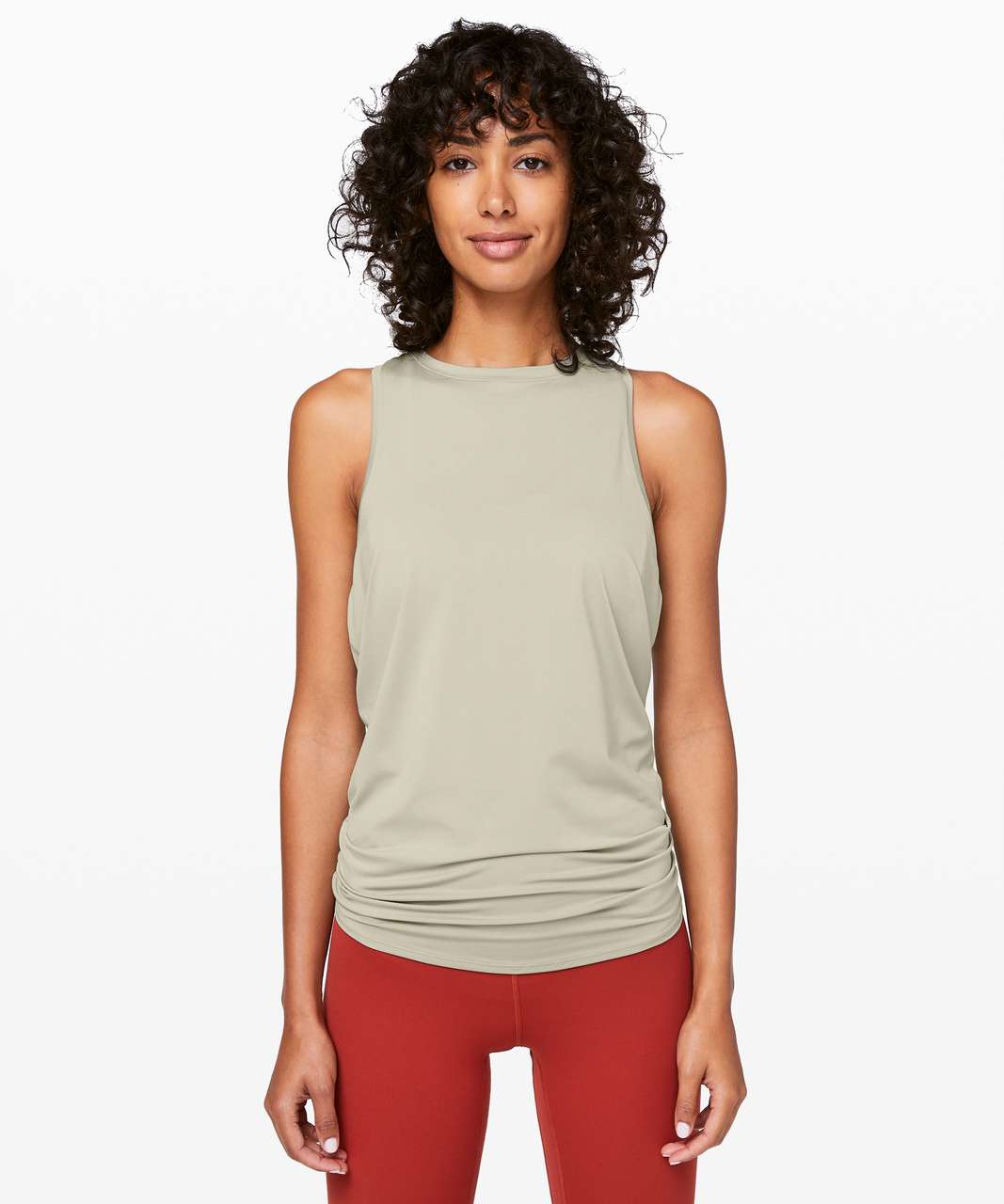 Lululemon All Tied Up Tank *No-stink Zinc - Fawn