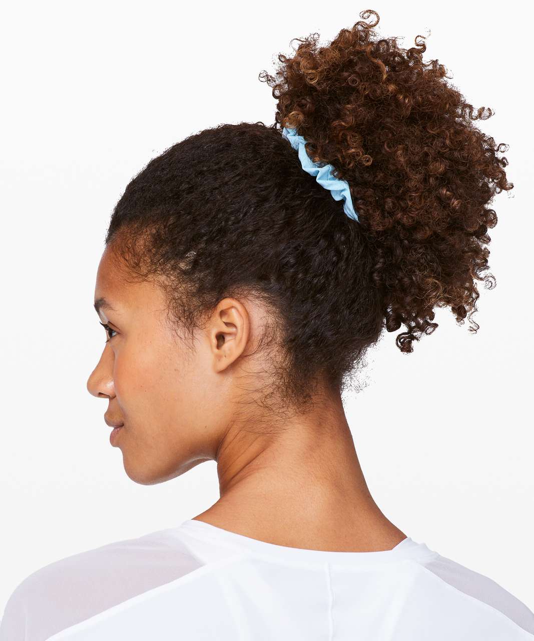 Lululemon Uplifting Scrunchie - Sea Frost