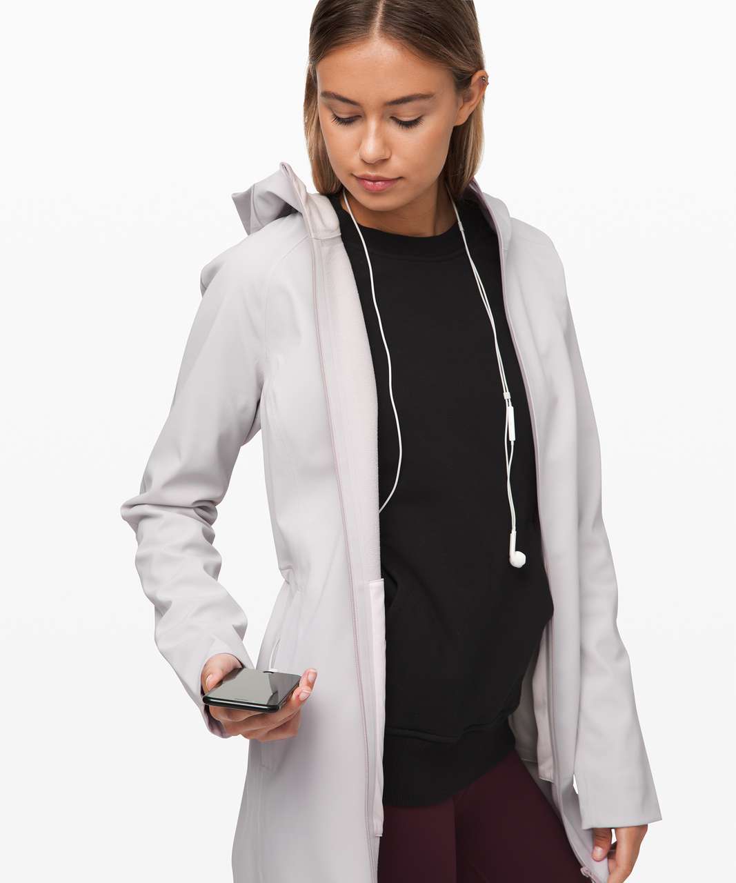 Lululemon Glyde Along Softshell - Chrome