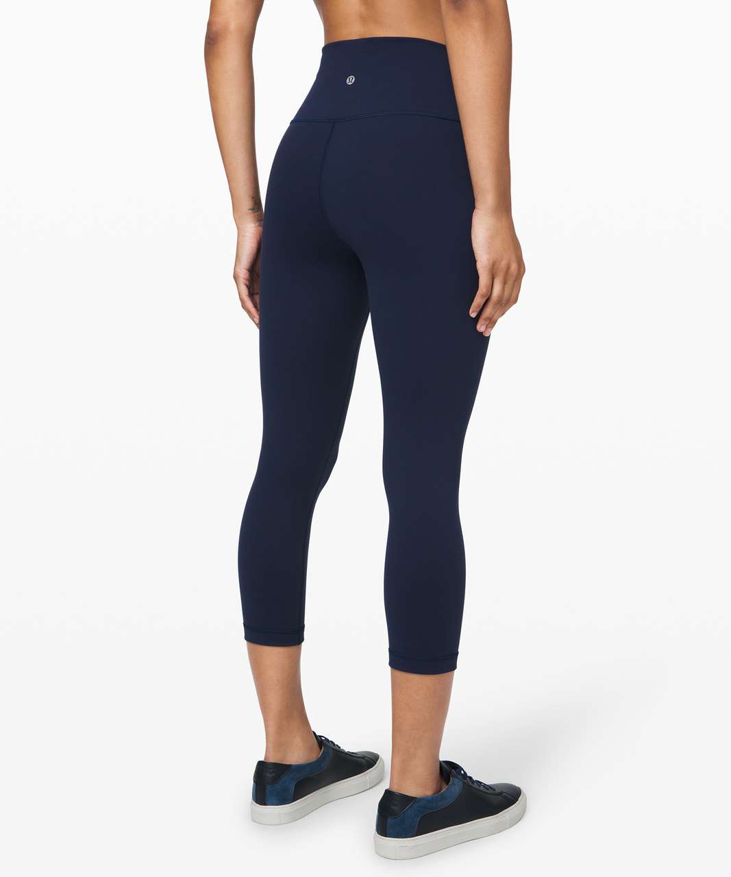 Lululemon Wunder Under Crop (Hi-Rise) 21 - True Navy - lulu fanatics