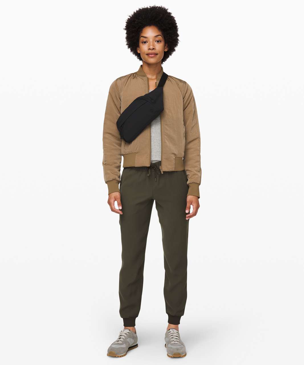 Lululemon On the Fly Jogger - Dark Olive - lulu fanatics