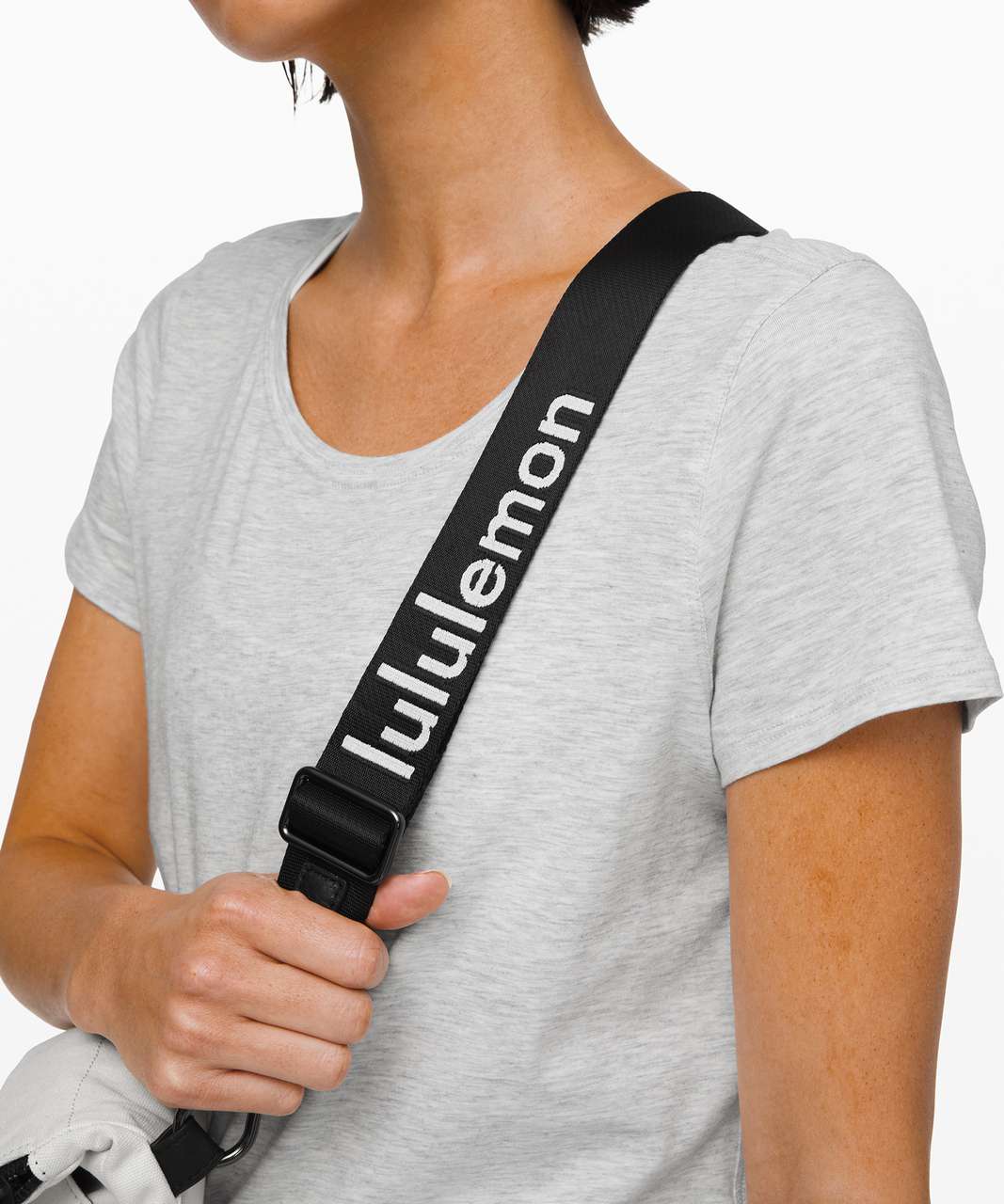 Lululemon Festival Shoulder Strap - Smoky Blush / White - lulu fanatics