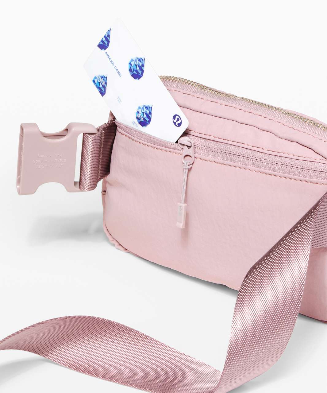 💗 Lululemon 💗 NEW Everywhere Belt Bag Pow Pink / Lunar Rock / Chrome