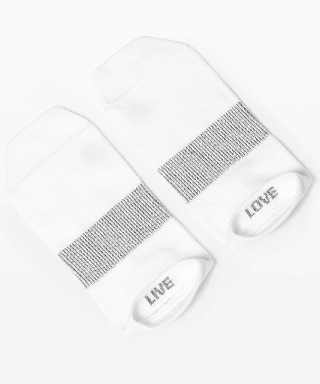 Lululemon On the Fly Sock *3-Pack - White / Ice Grey / Starlight