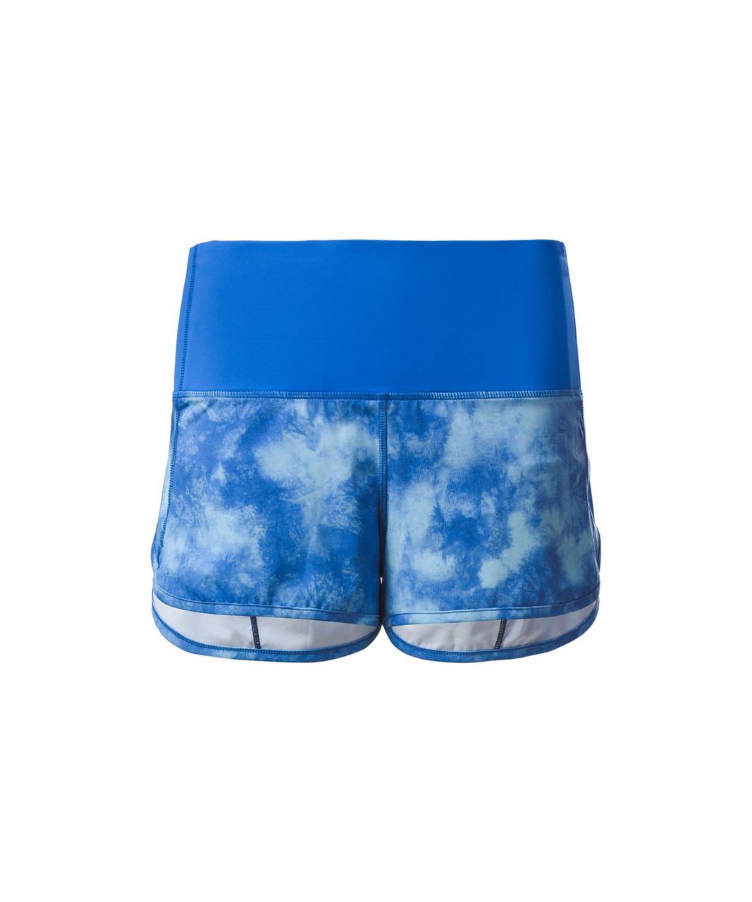 Lululemon Speed Short (High Waist) - Tidal Trip Pipe Dream Blue / Pipe Dream Blue