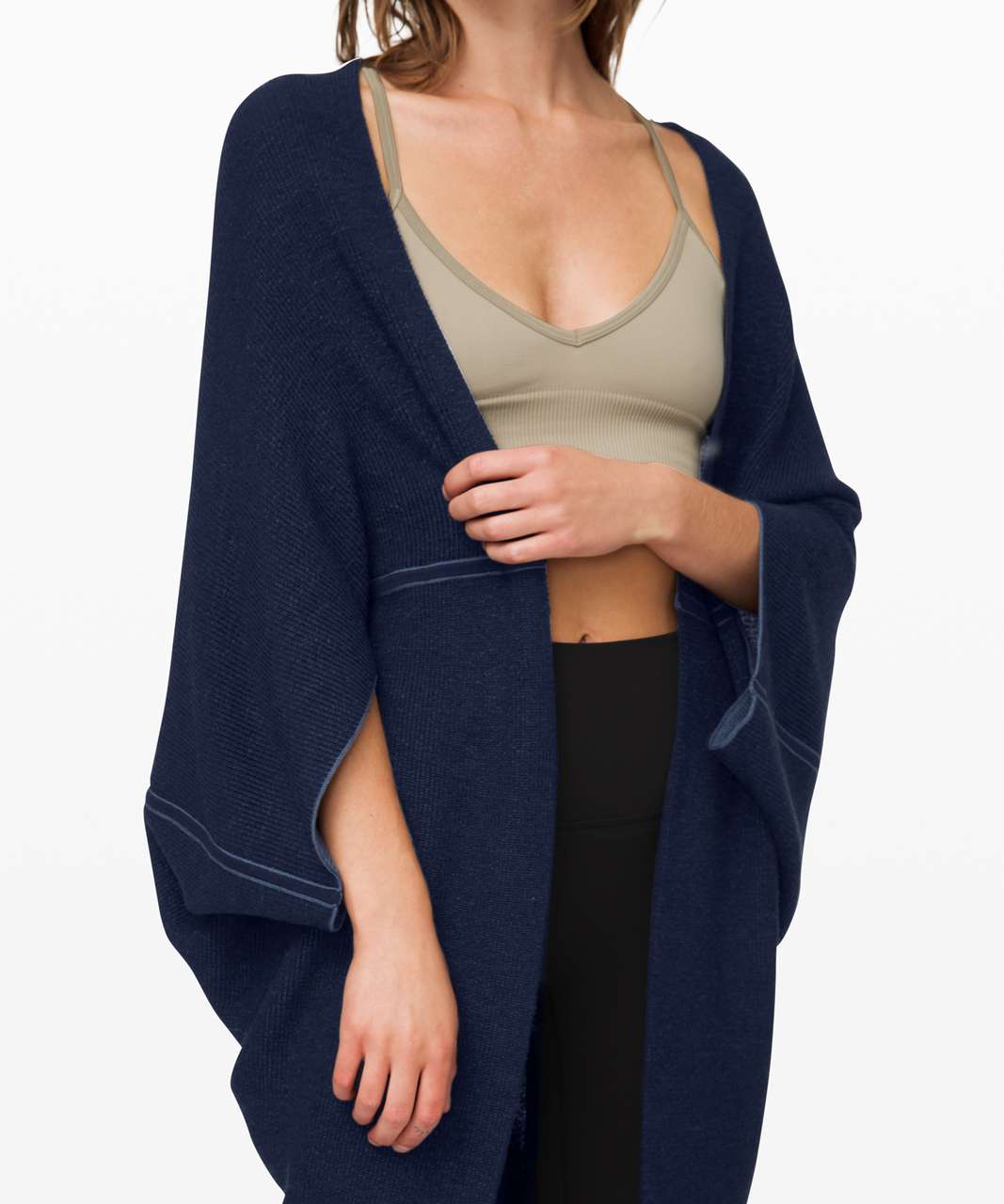 Lululemon Exaltation Wrap *Reversible - Code Blue / True Navy