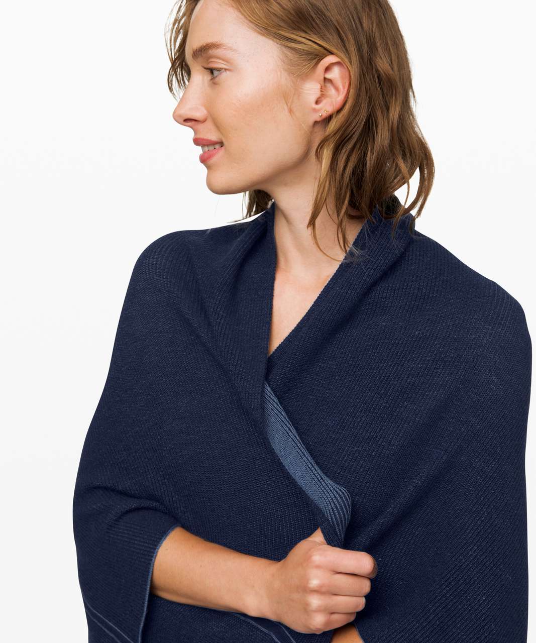 Lululemon Exaltation Wrap *Reversible - Code Blue / True Navy