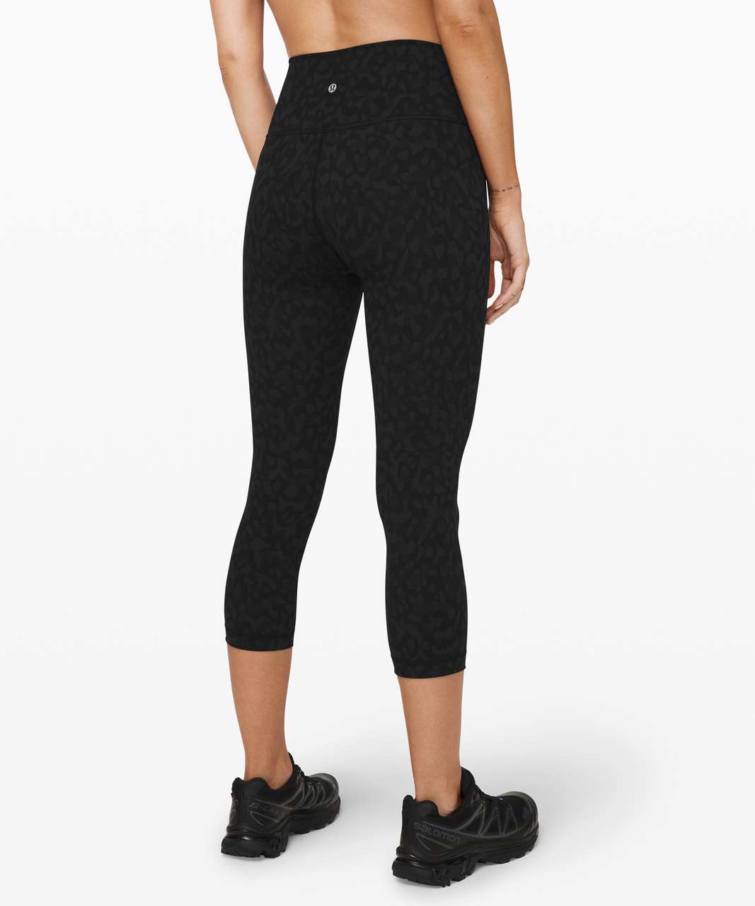 Lululemon Wunder Under Crop - Quiet Stripes - lulu fanatics