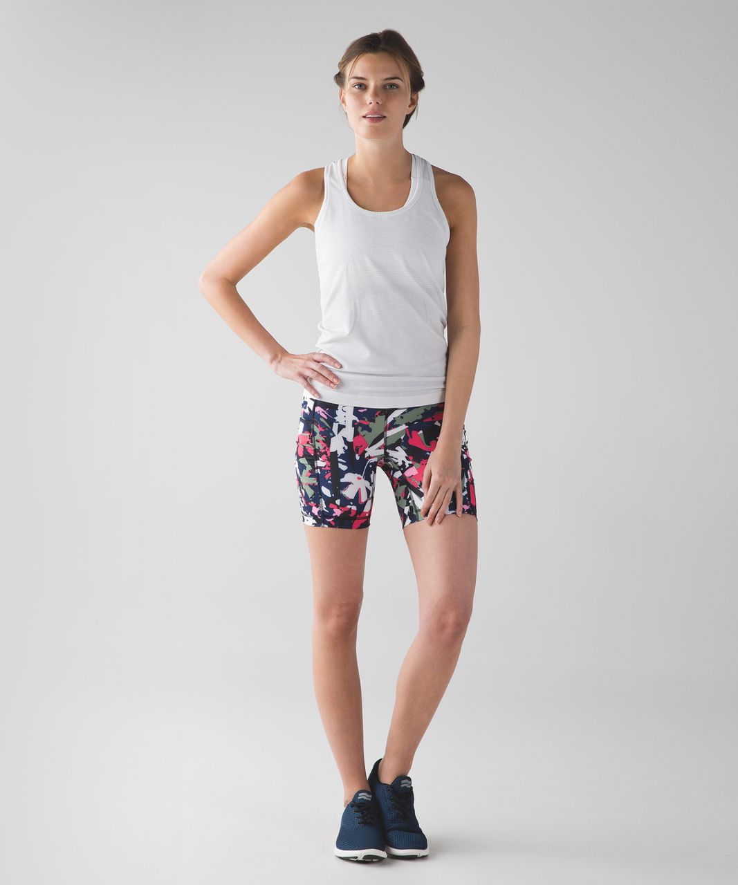 Lululemon Speed Track Short - Pop Cut Boom Juice Multi