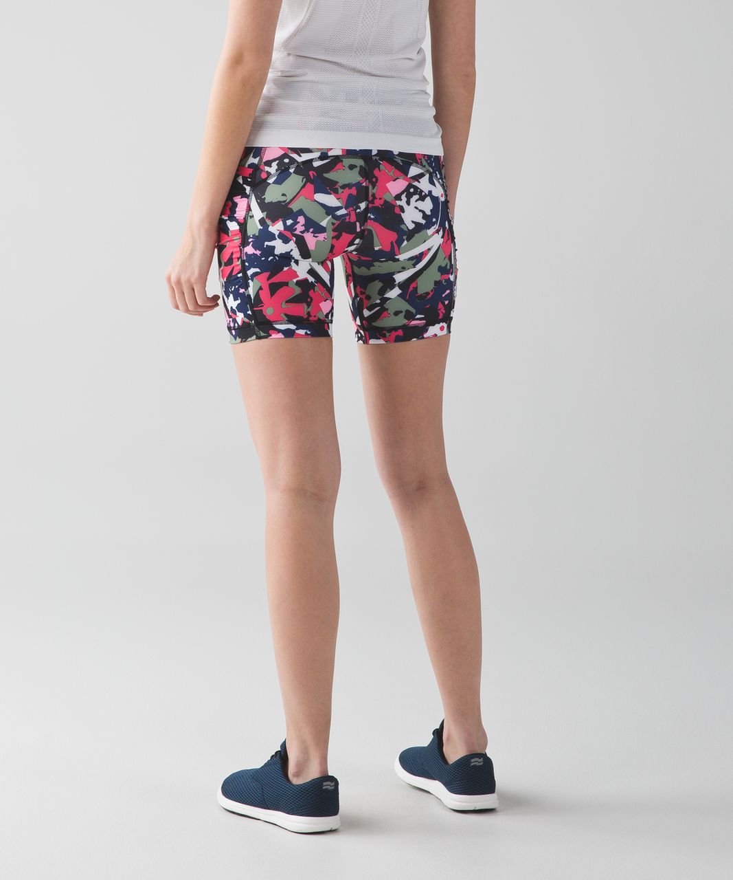 Lululemon Speed Track Short - Pop Cut Boom Juice Multi