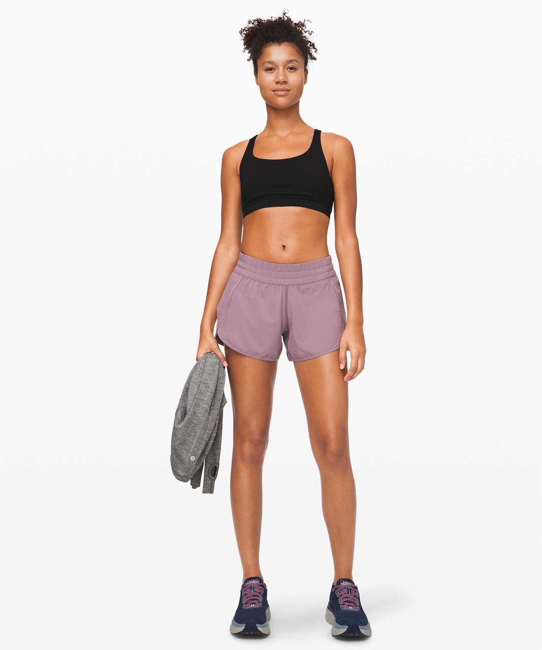 Lululemon Tracker Short V *4" - Frosted Mulberry