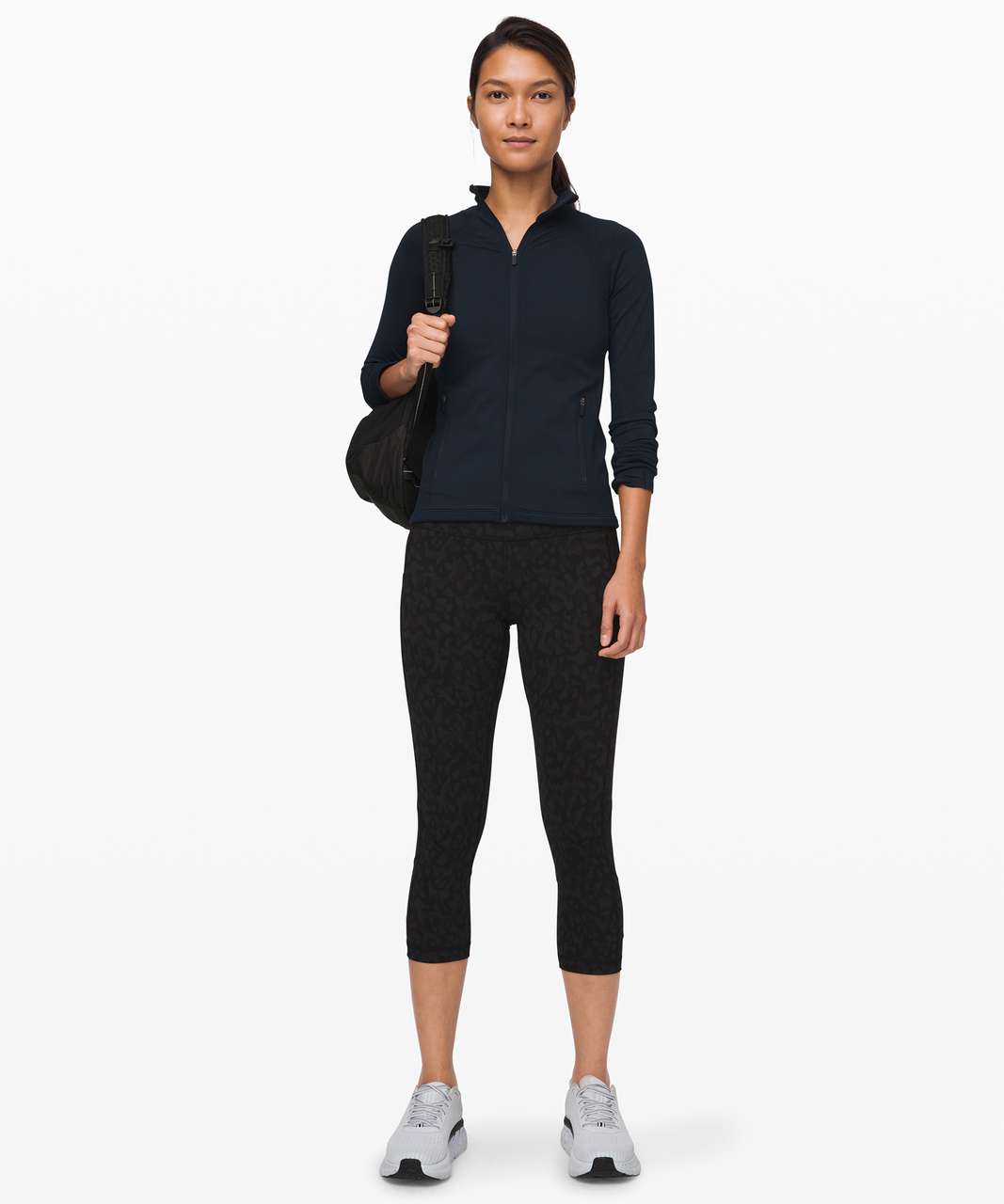 Lululemon Zone In Crop (21) - Berry Rumble - lulu fanatics