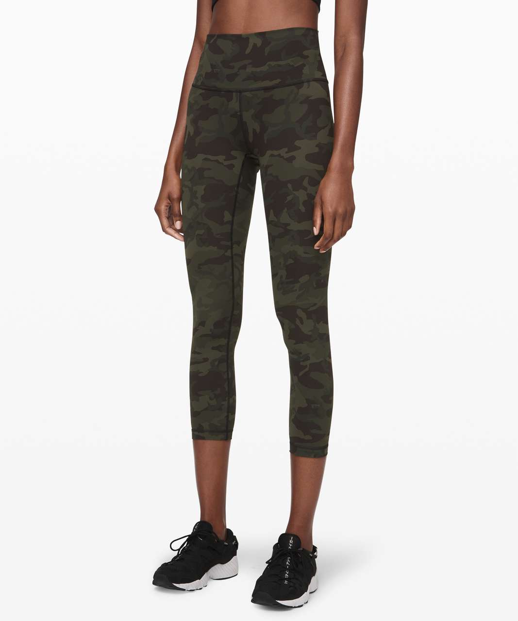 NEW LULULEMON Wunder Under HR 28 Tight 2 Incognito Camo Gator