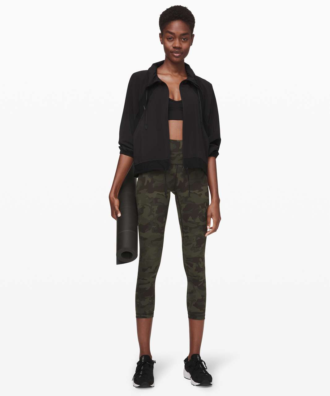 Lululemon Fast & Free Full Length Tight *Nulux 28 - Incognito Camo Multi Gator  Green - lulu fanatics