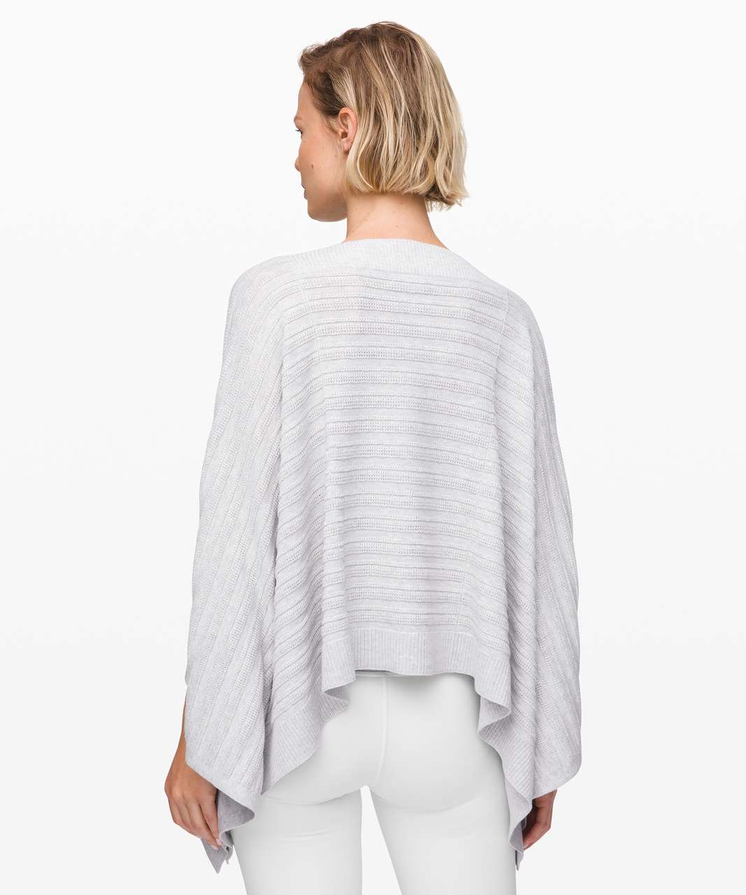 Lululemon Forward Flow Poncho - Heathered Core Ultra Light Grey (Second Release)