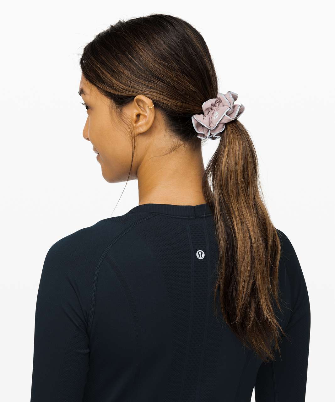 Lululemon Light Locks Scrunchie II - Smoky Blush