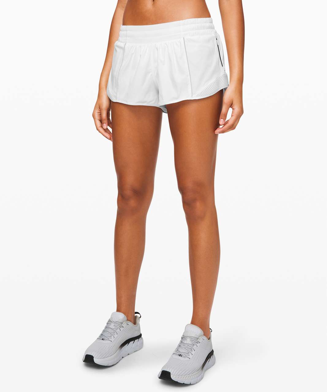 NWOT Lululemon Hotty Hot Short *2.5 White | SIZE 10