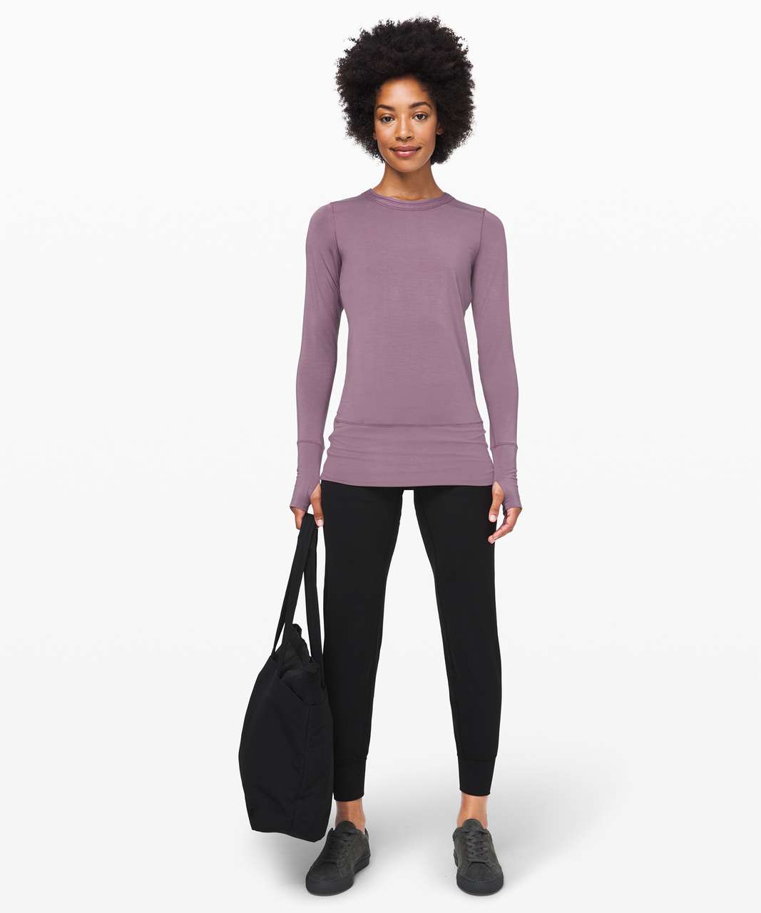 Lululemon Rule the Day Long Sleeve - Frosted Mulberry