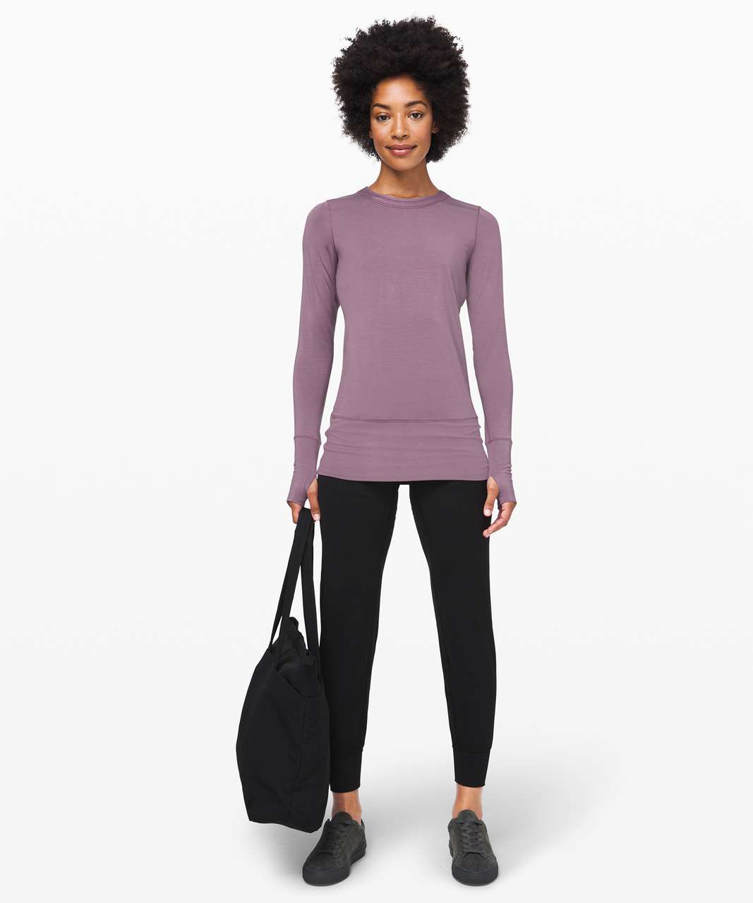 Lululemon Rule the Day Long Sleeve - Frosted Mulberry - lulu fanatics