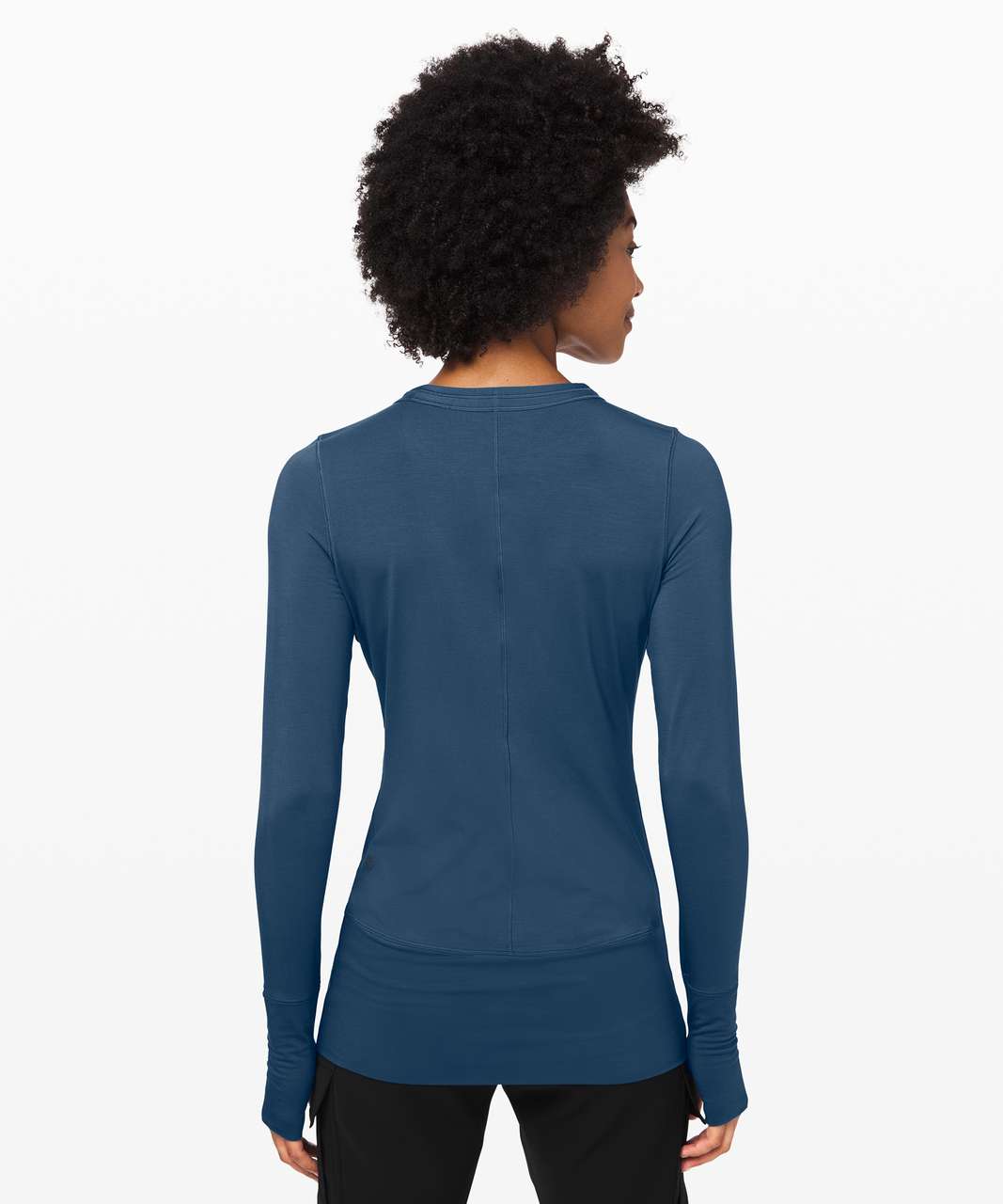 Lululemon Rule the Day Long Sleeve - Code Blue - lulu fanatics