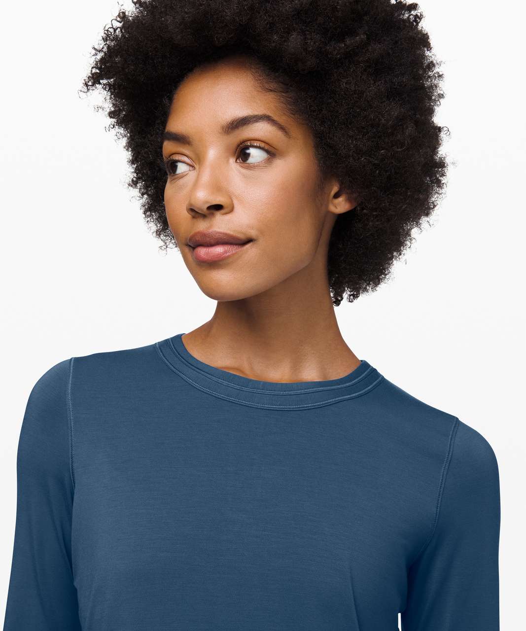 Lululemon Rule the Day Long Sleeve - Code Blue