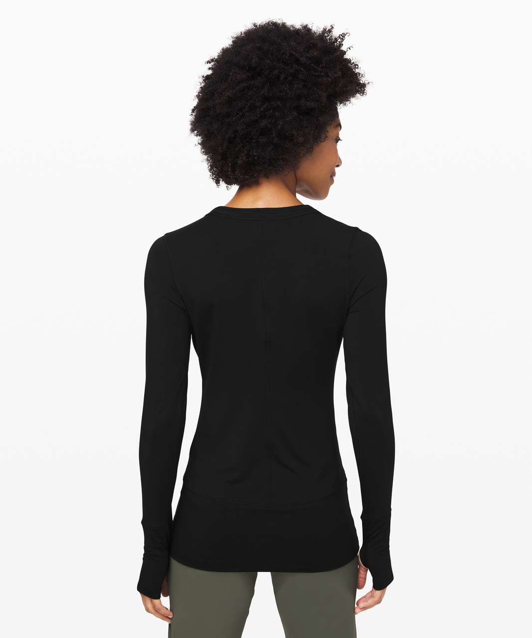 Lululemon Rule the Day Long Sleeve - Black