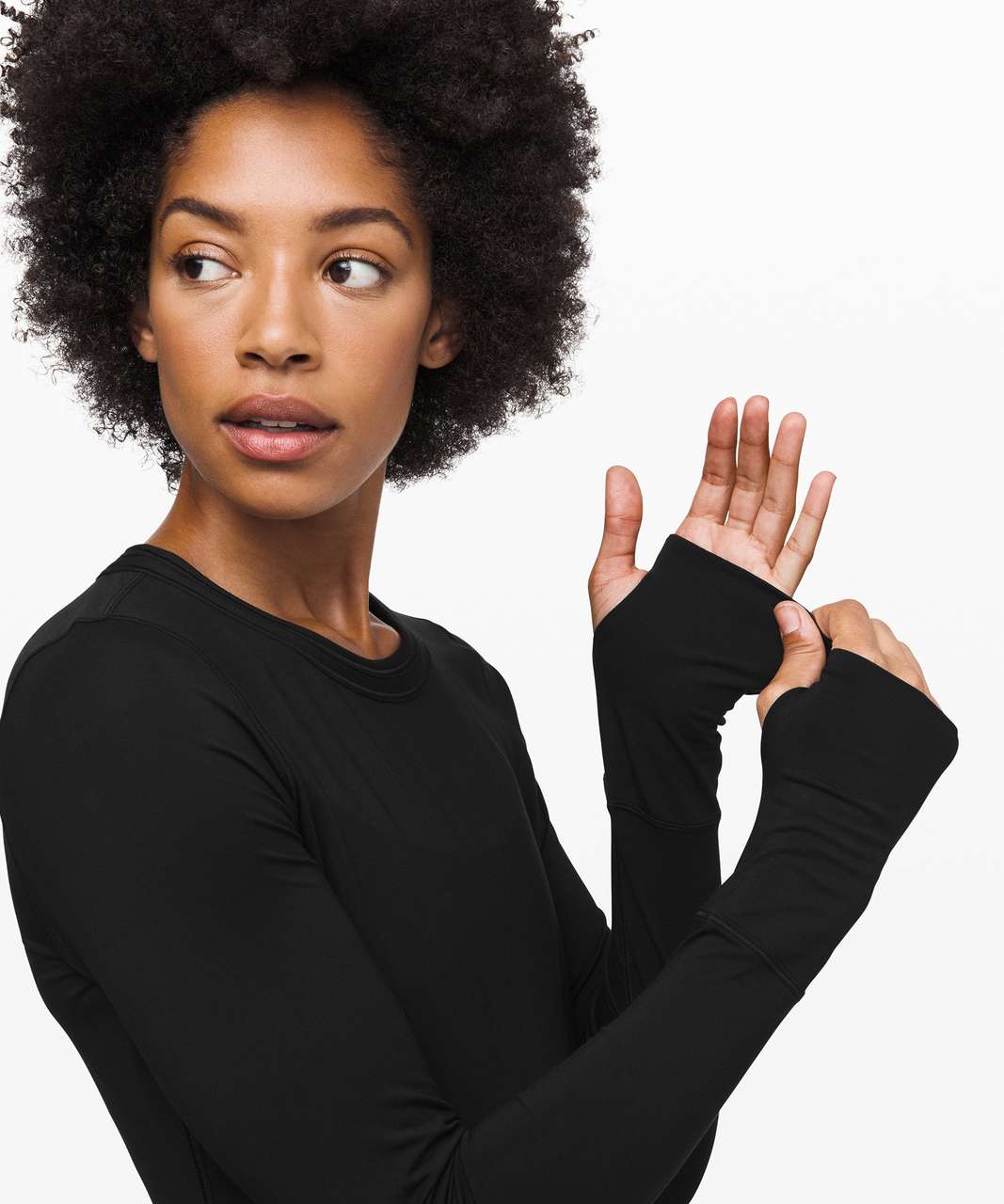 Lululemon Rule the Day Long Sleeve - Black