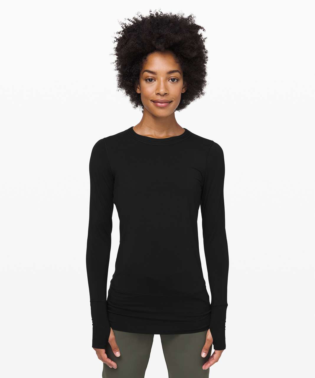 Lululemon Rule the Day Long Sleeve - Black