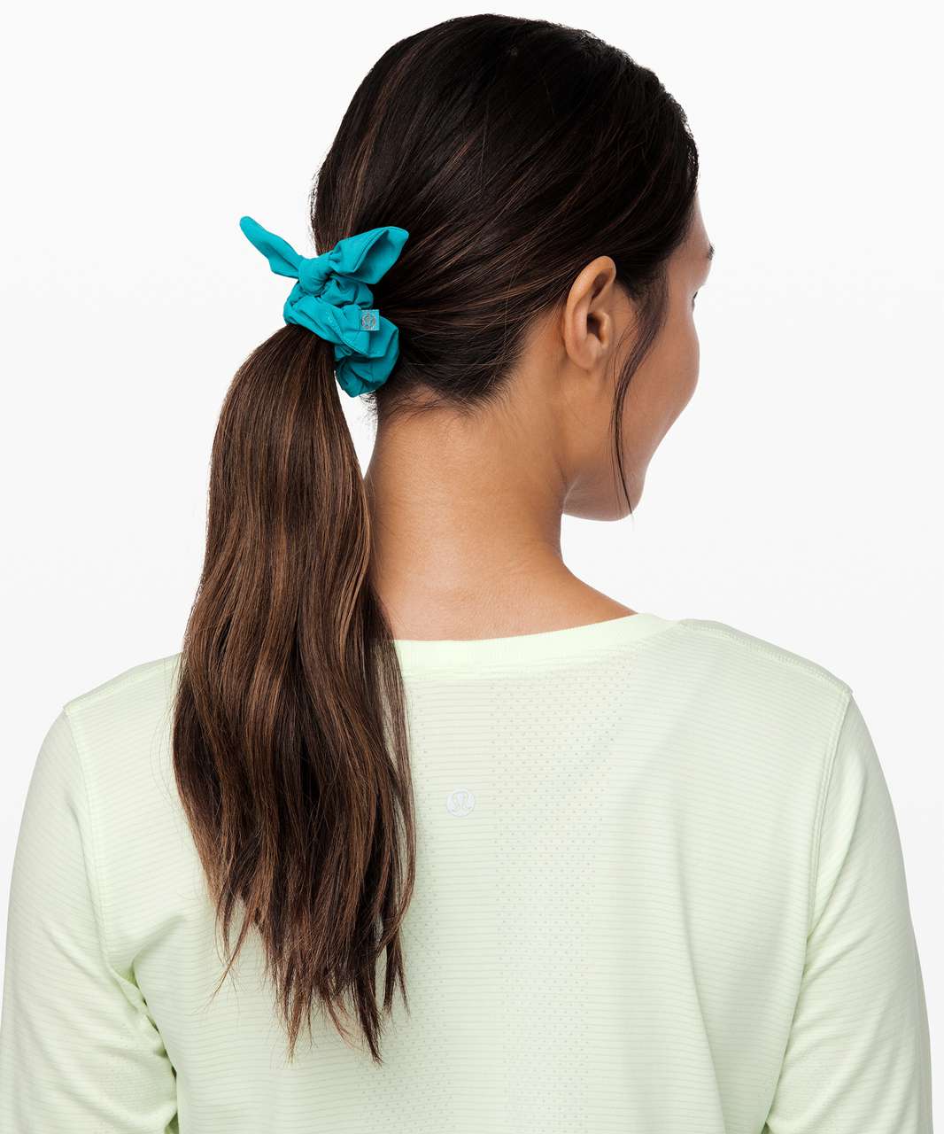 Lululemon Uplifting Scrunchie *Bow - Ice Cave