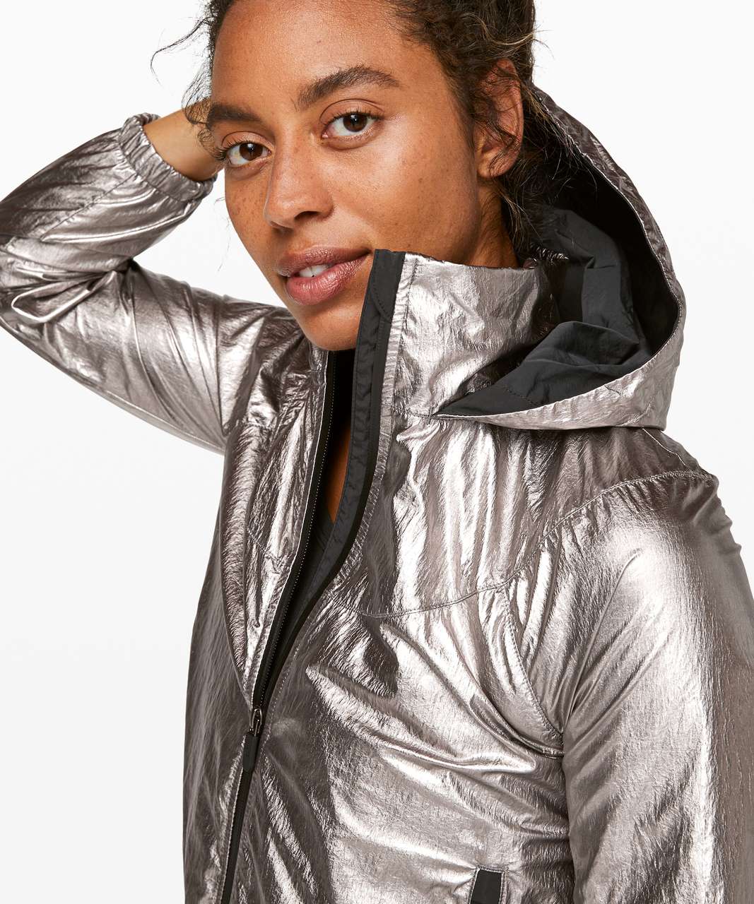 Lululemon Stronger as One Jacket *lululemon X Barrys - Titanium Foil