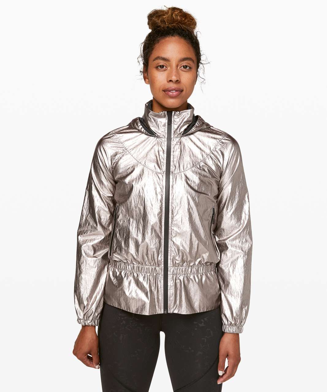 Lululemon Stronger as One Jacket *lululemon X Barrys - Titanium Foil