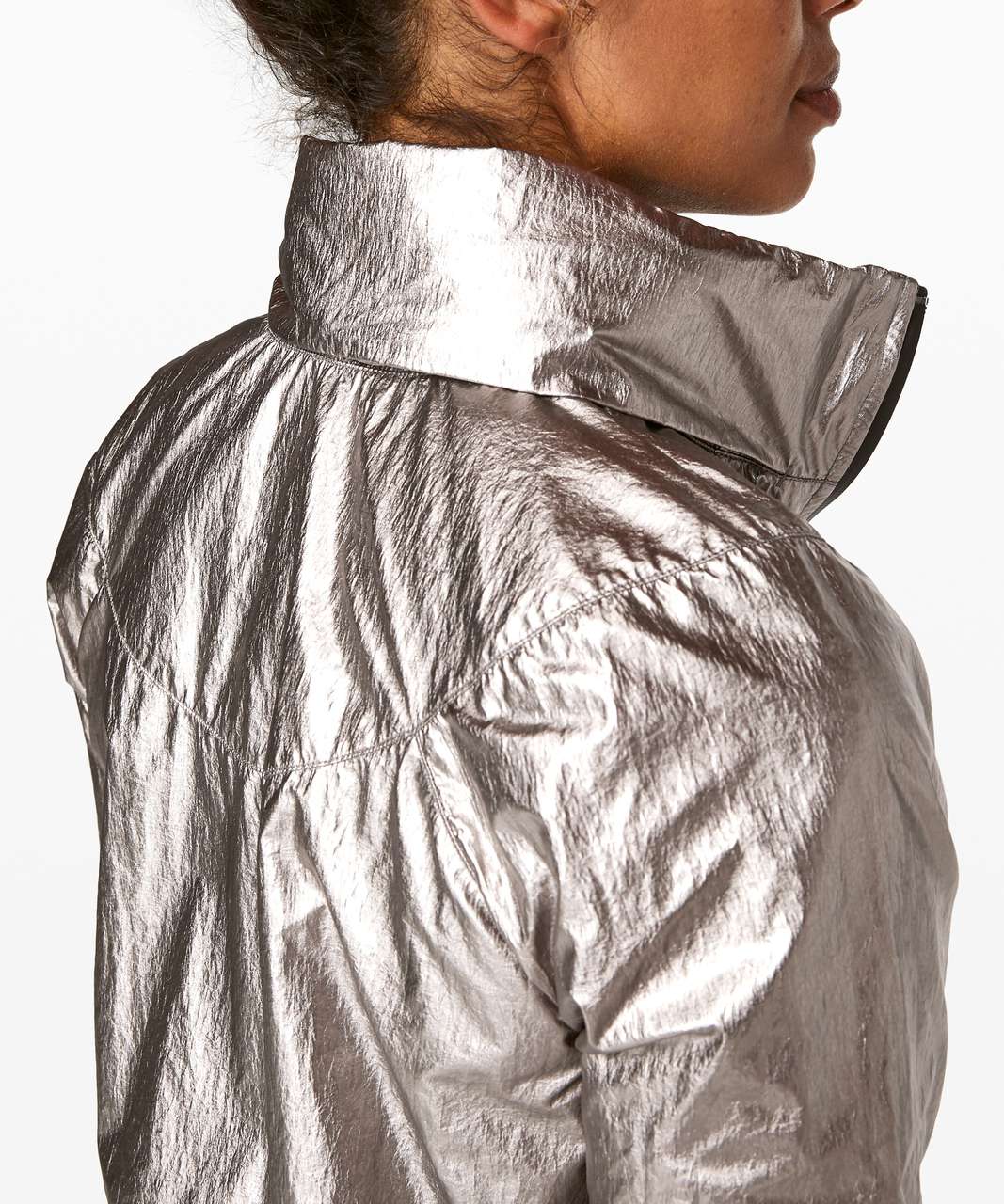 Lululemon Stronger as One Jacket *lululemon X Barrys - Titanium Foil