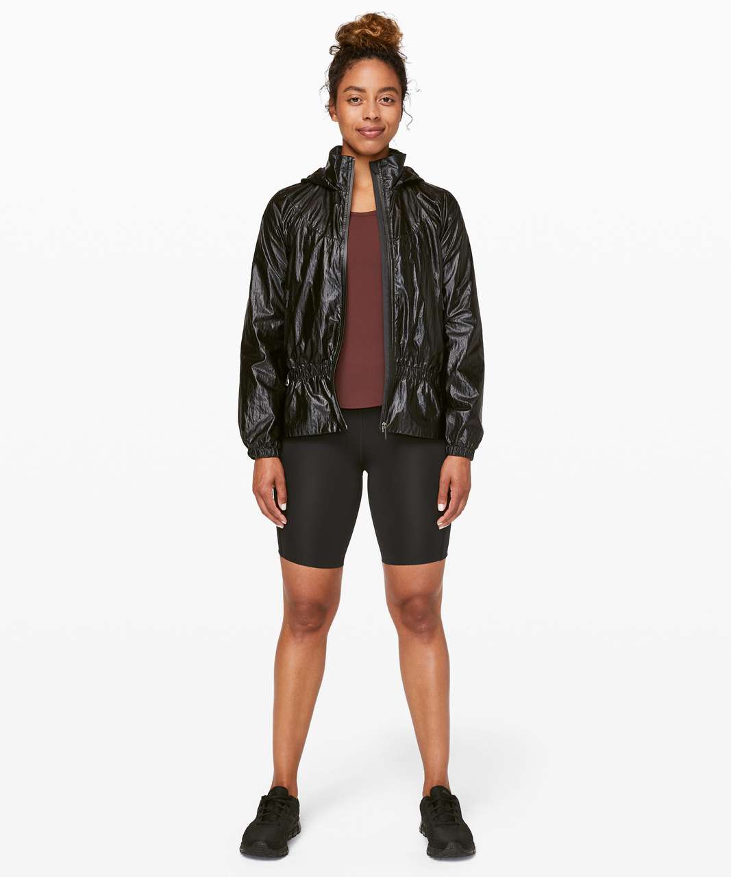 Lululemon Stronger as One Jacket *lululemon X Barrys - Matte Black Foil