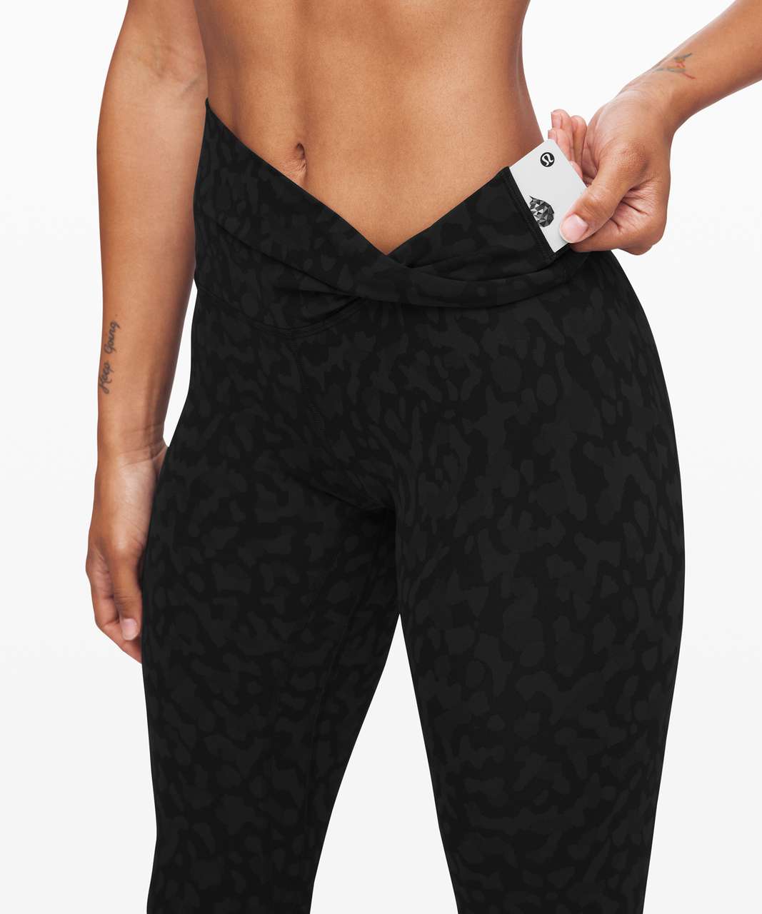 Lululemon Align Pant 28 High-Rise Formation Camo Dark Adobe Multi