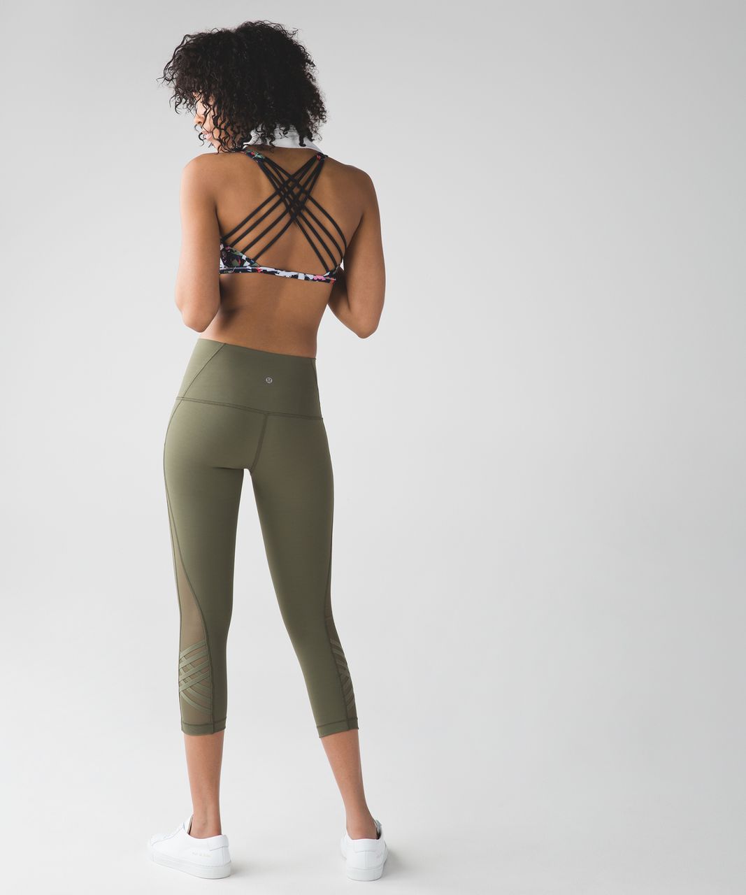 Lululemon Free To Be Bra (Wild) - Mini Pop Cut Boom Juice Multi / Black