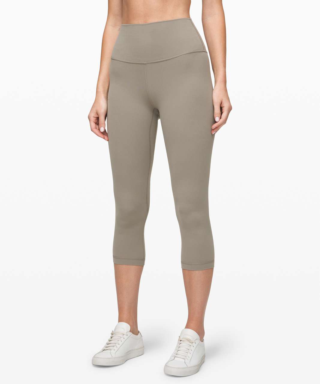 Lululemon Align Crop *21 - Grey Sage - lulu fanatics