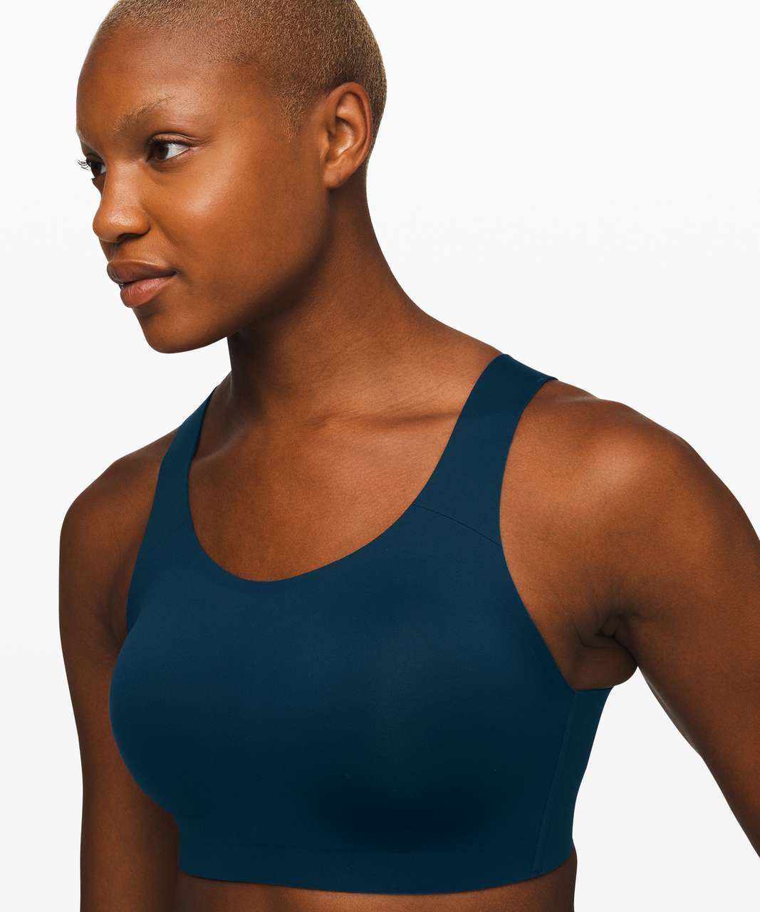 Lululemon Enlite Bra Zip Front in Black High Support