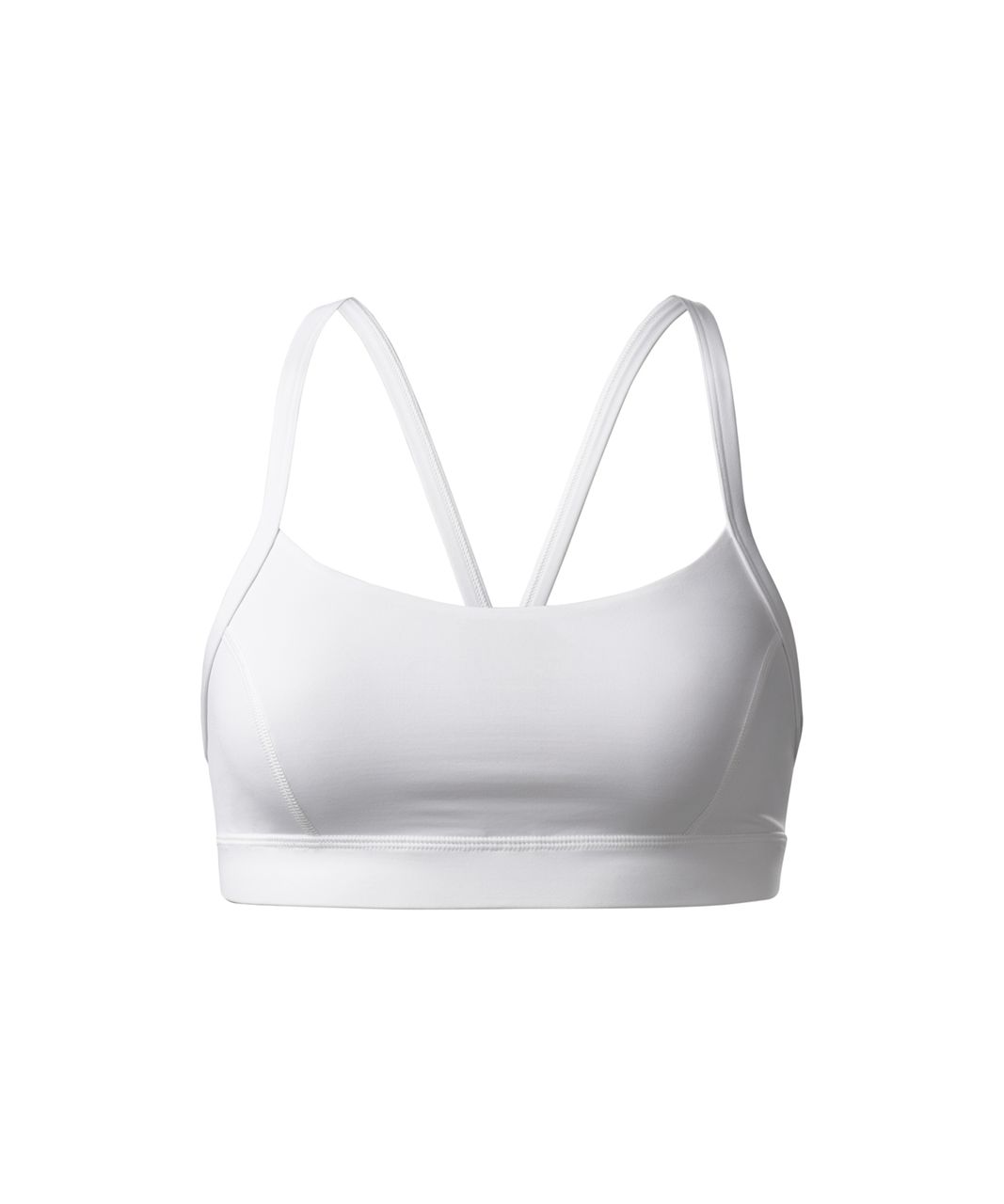 Lululemon Rise and Run Bra - White - lulu fanatics