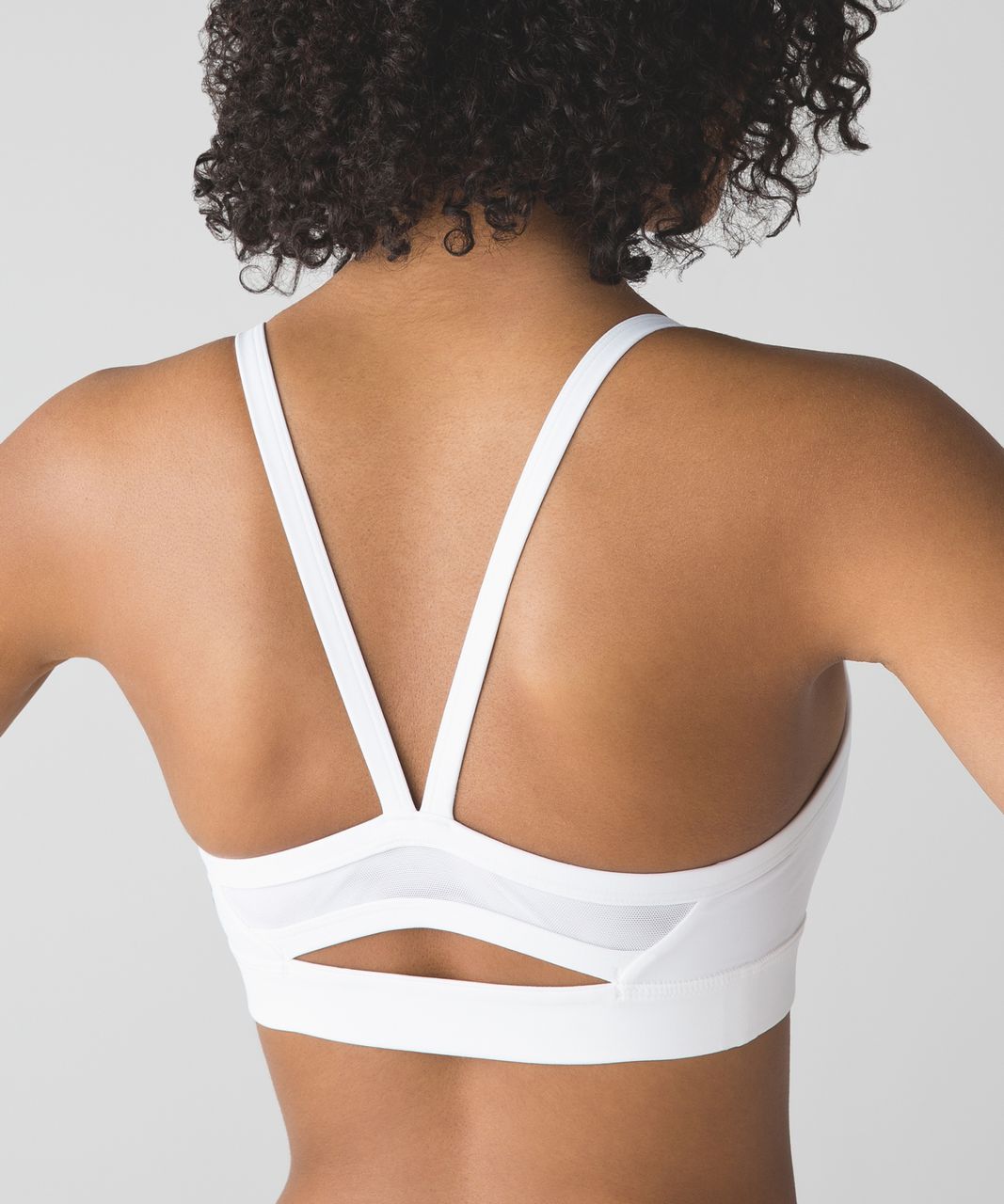 Lululemon Rise and Run Bra - White