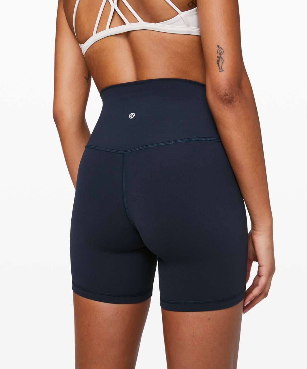 Lululemon Align High-Rise Short with Pockets 6 - True Navy - lulu