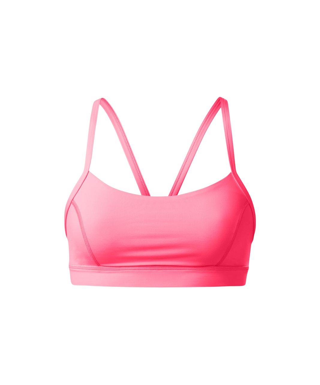 Lululemon Rise and Run Bra - Flash Light - lulu fanatics