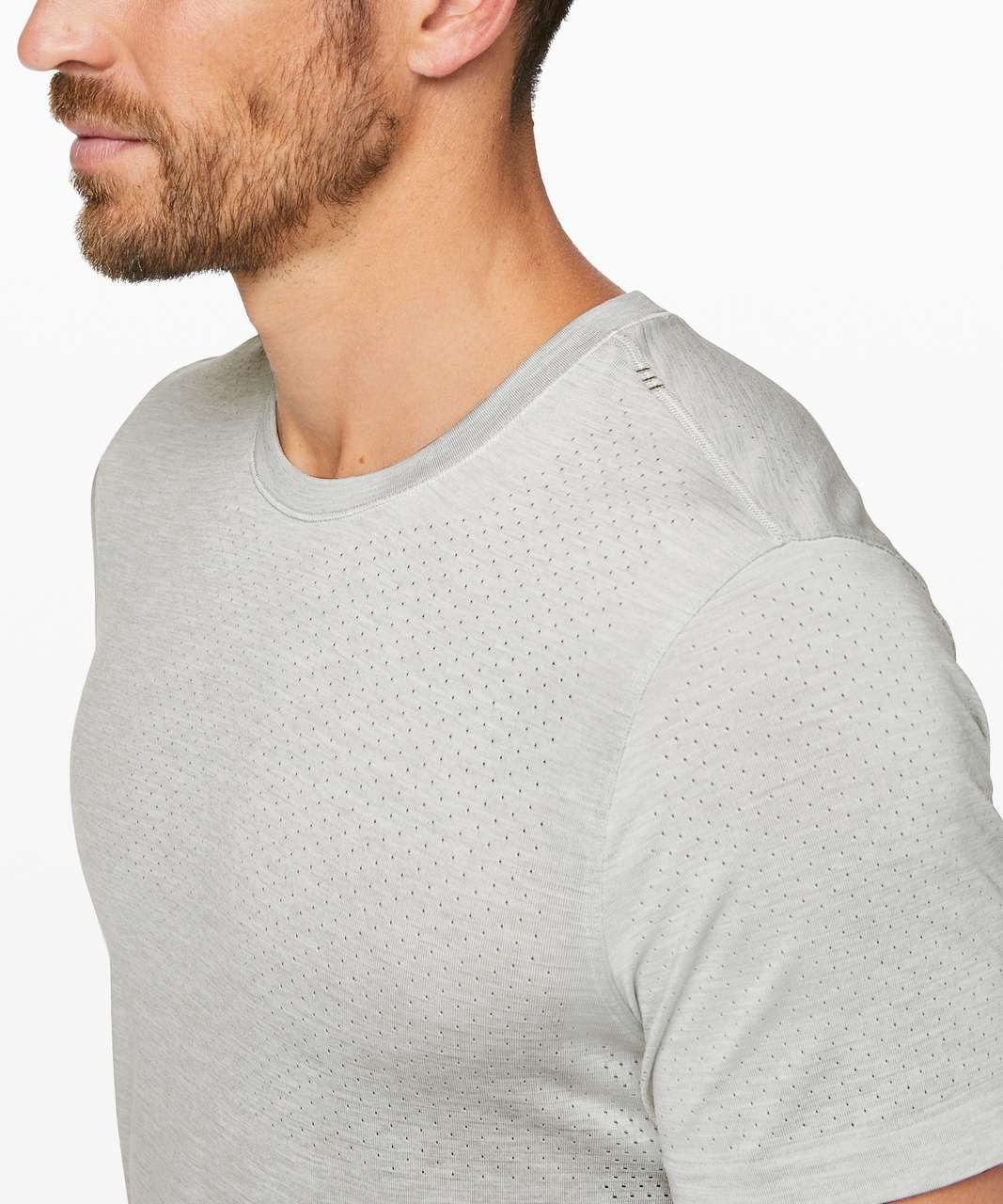 Lululemon Metal Vent Breathe Short Sleeve - Ceramic / White (First Release)