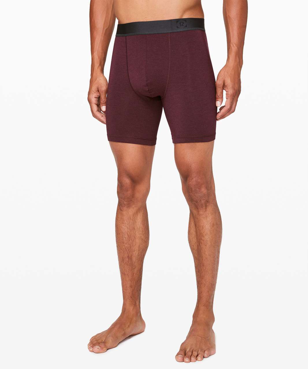 Lululemon Always In Motion Boxer *The Long One 7" - Heathered Maroon